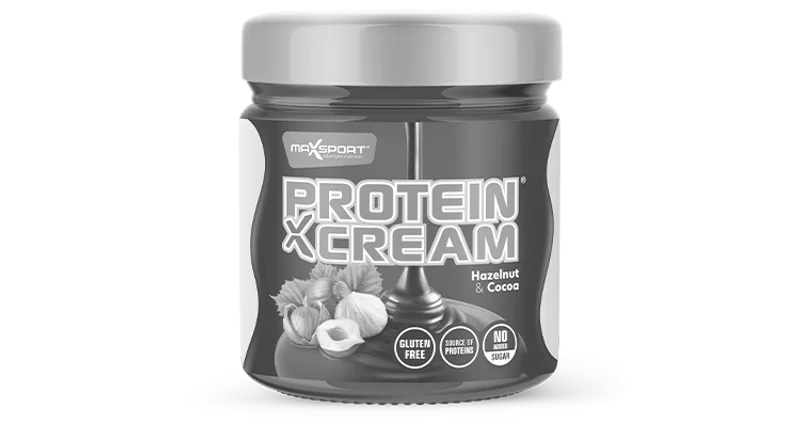 Maxsport Protein X-Cream lískový oříšek a kakao 200 g